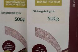 Biohof Kettler - Dinkelgrieß grob - 500g