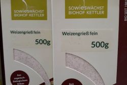 Biohof Kettler - Weizengrieß fein - 500g