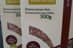 Biohof Kettler - Emmerweizen Reis - 500g